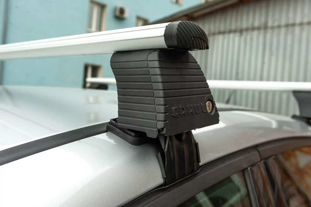 Перемички на гладку дах (2 шт, Asaf V4) для Mitsubishi L200 2015-2024 рр