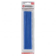 Комплект стержней клеевых голубых 7,4 мм*200 мм, 12 шт.