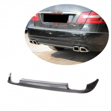 Дифузор заднього бампера (для Base SD 2010-2013, Карбон) Mercedes E-сlass W212 2009-2016 рр.