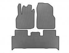 Килимки EVA (2 ряди, Сірий) Renault Scenic/Grand 2003-2009 рр.