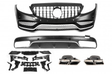 Комплект обвісів з дифузором V1 (AMG C63-designs 2014-2018) Mercedes C-сlass W205 2014-2021 рр.