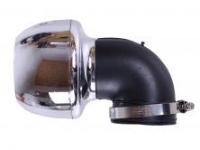 Фільтр повітряний (нульовик) Ø38mm, 90*, турбіна (хром) AMG
