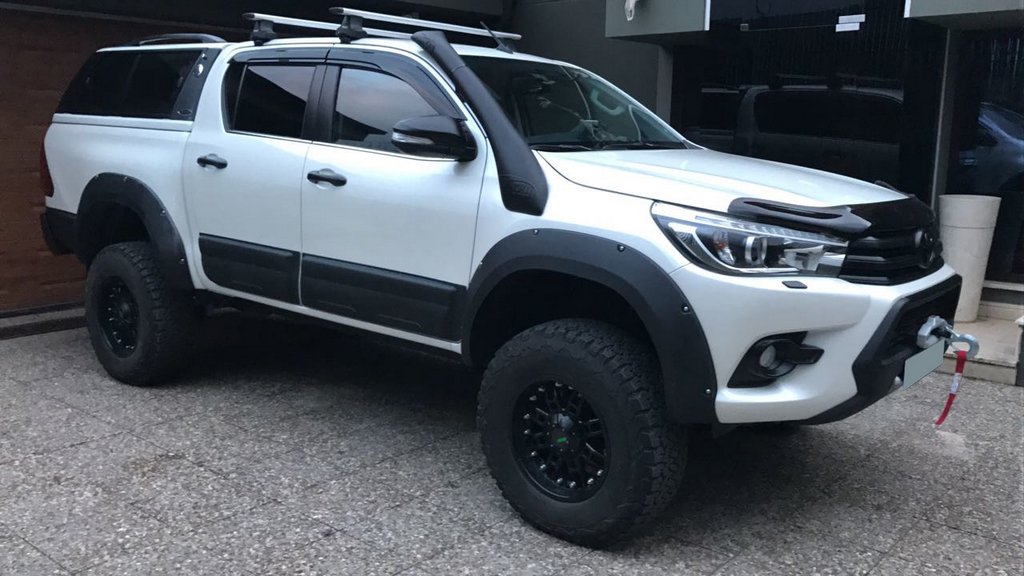 Розширювачі колісних арок (2015-2020, АБС, на болтах) для Toyota Hilux 2015- рр