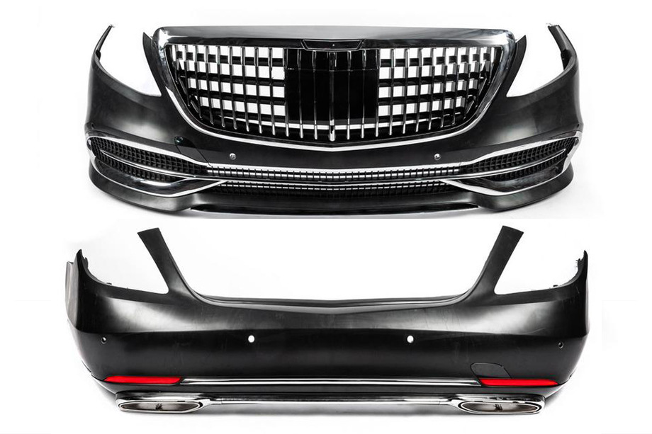 Комплект обвісів на Maybach (2018-2022, без оптики) для Mercedes S-сlass W222 рр