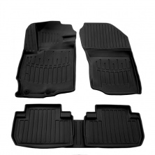 Килимки Stingray 3D (5 шт, поліуретан) Mitsubishi Outlander 2012-2021 рр.