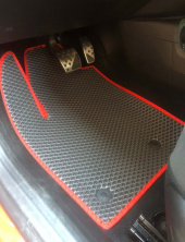 Килимки EVA V-1 (чорні) Jeep Renegade 2014- рр.