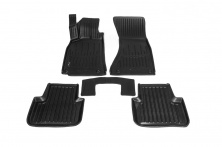 Килимки Stingray 3D (5 шт, поліуретан) Audi A4 B8 2007-2015 рр.
