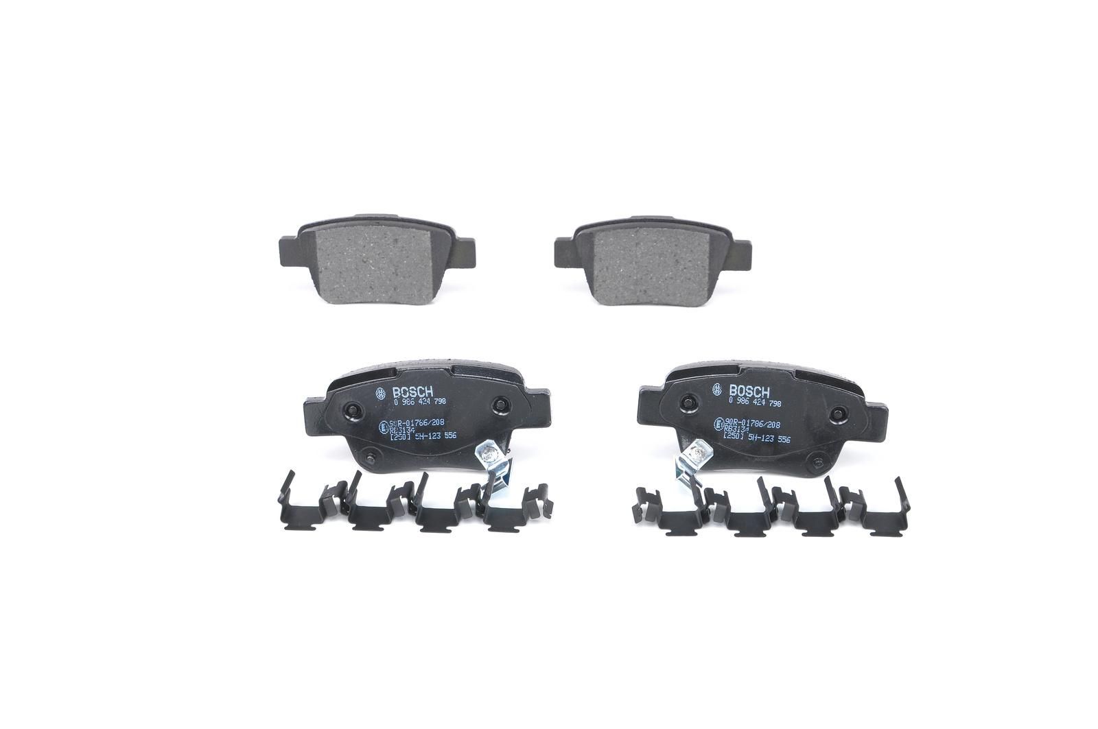 Колодки задні гальмівні Geely EC7/EC7RV BOSCH