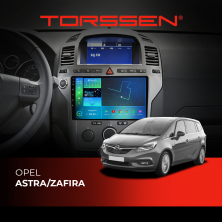 Штатна магнітола Torssen Opel Astra/Zafira FL9 4+64Gb 4G Carplay DSP