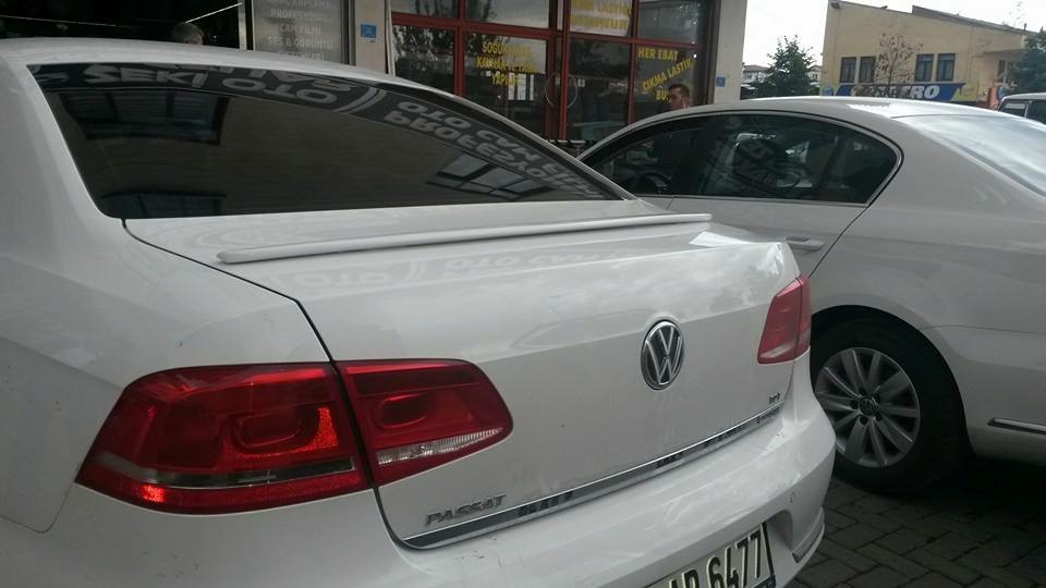 Спойлер Meliset (під фарбування, для EU) для Volkswagen Passat B7 2012-2015 рр