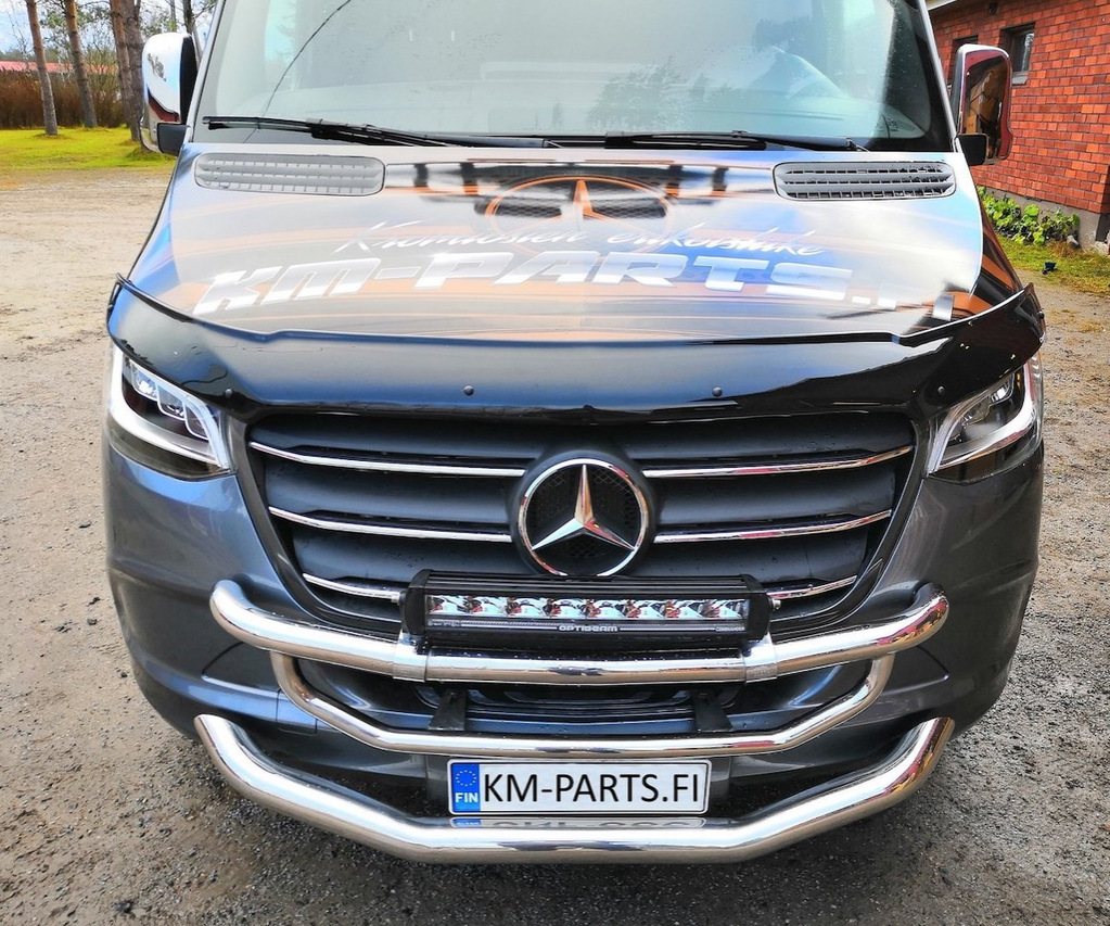 Дефлектор капоту (EuroCap) для Mercedes Sprinter W907/W910 2018- рр