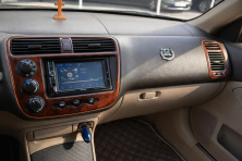 Декор на панель Алюміній Honda Civic Sedan VII 2001-2006 рр.
