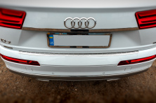 Хром планка над номером (нерж) Audi Q7 2015-2026 рр.