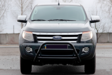 Передній захист WT022 Black (нерж.) Ford Ranger 2011-2022 рр.