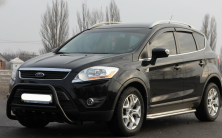 Кенгурятник WT003 Black (нерж.) Ford Kuga 2008-2013 рр.