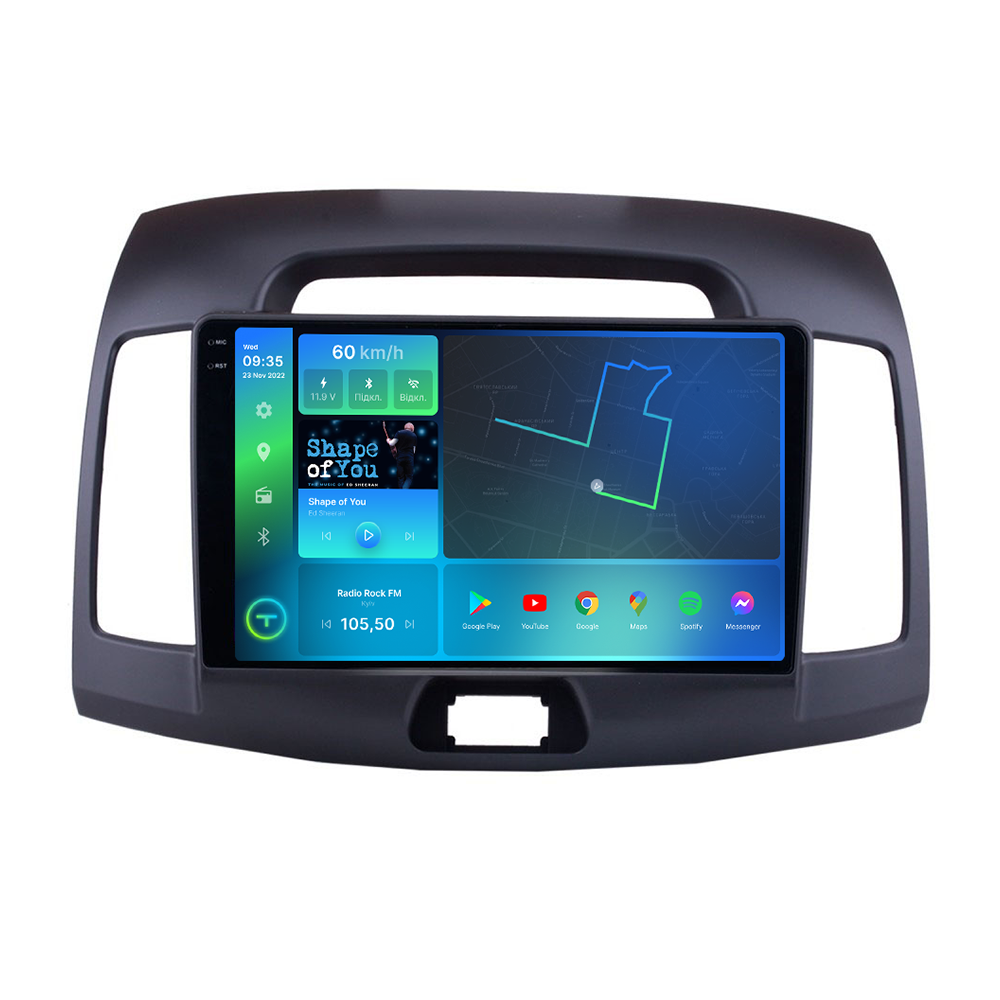 Штатна магнітола Torssen 2K Hyundai Elantra 08-12 F98256 4G Carplay DSP