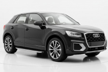 Бокові пороги Fullmond (2 шт., Алюміній) Audi Q2 2016- рр.