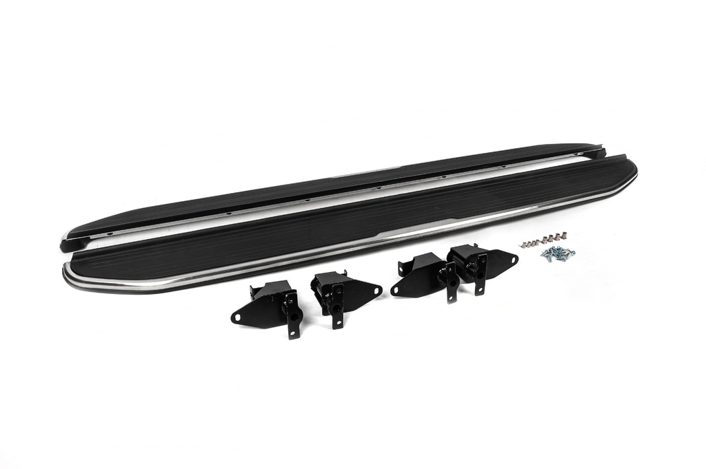 Бокові пороги OEM-V2 (2 шт., алюміній) Pure для Range Rover Evoque 2012-2018 рр