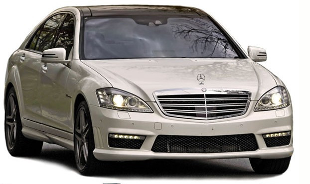 Передній бампер в зібраному вигляді AMG S65 для Mercedes S-сlass W221 2005-2013 рр