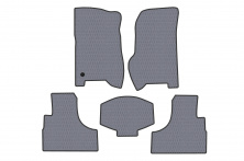 Гумові килимки Carsuit (Сірий) Jeep Cherokee/Liberty 2002-2007 рр.