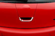 Накладка на задню ручку (нерж.) OmsaLine - Італійська нержавійка Opel Astra J 2009-2015 рр.