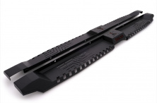 Бокові пороги Dakar V2 без LED (2015-2019, 2 шт, метал) Mitsubishi L200 2015-2024 гг.