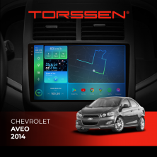 Штатна магнітола Torssen 2K Chevrolet Aveo 14- F9232 4G Carplay DSP