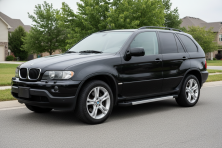 Бокові пороги RedLine (2 шт, алюм.) BMW X5 E53 1999-2006 рр.