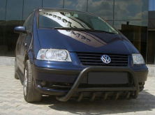 Кенгурятник WT003 Black (нерж) Ford Galaxy 1995-2006 рр.