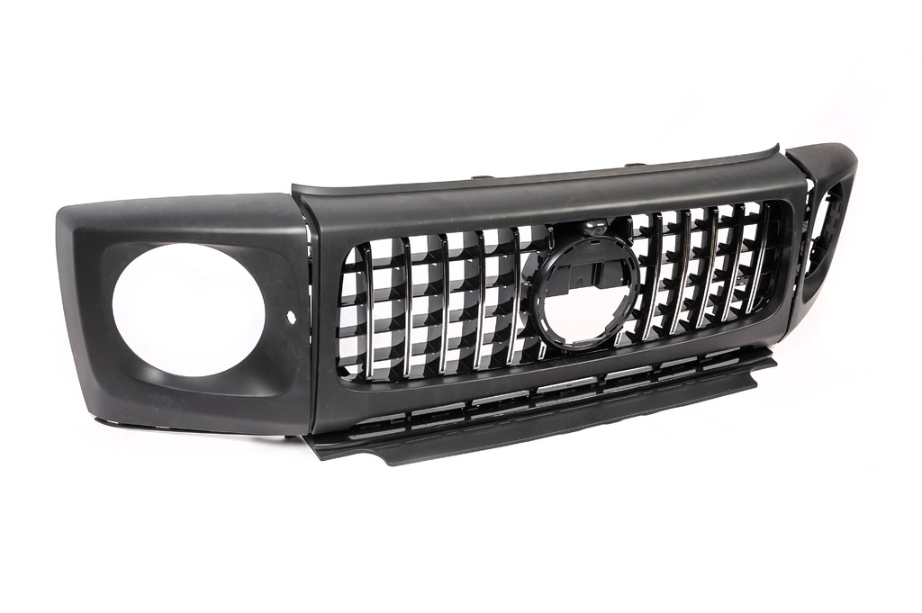 Решітка і накладки на фари G63 для Mercedes G сlass W463 2018-2024 рр