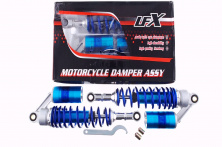 Амортизаторы (пара) Delta 340mm, газомасляные (синие) KOMATCU (mod.A)