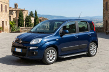 Бокові пороги Maya V1 (2 шт., Алюміній) Fiat Panda 2011-2023 рр.