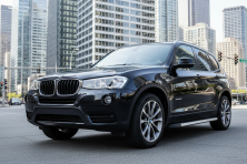 Бокові пороги Maya V1 (2 шт., Алюміній) BMW X3 F25 2011-2018 рр.