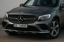 Передня решітка Diamond Black (2015-2019) З місцем під камеру для Mercedes GLC coupe C253 рр