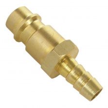 Переходник из шланга 10 мм на штыревую часть быстроразъемного соединения