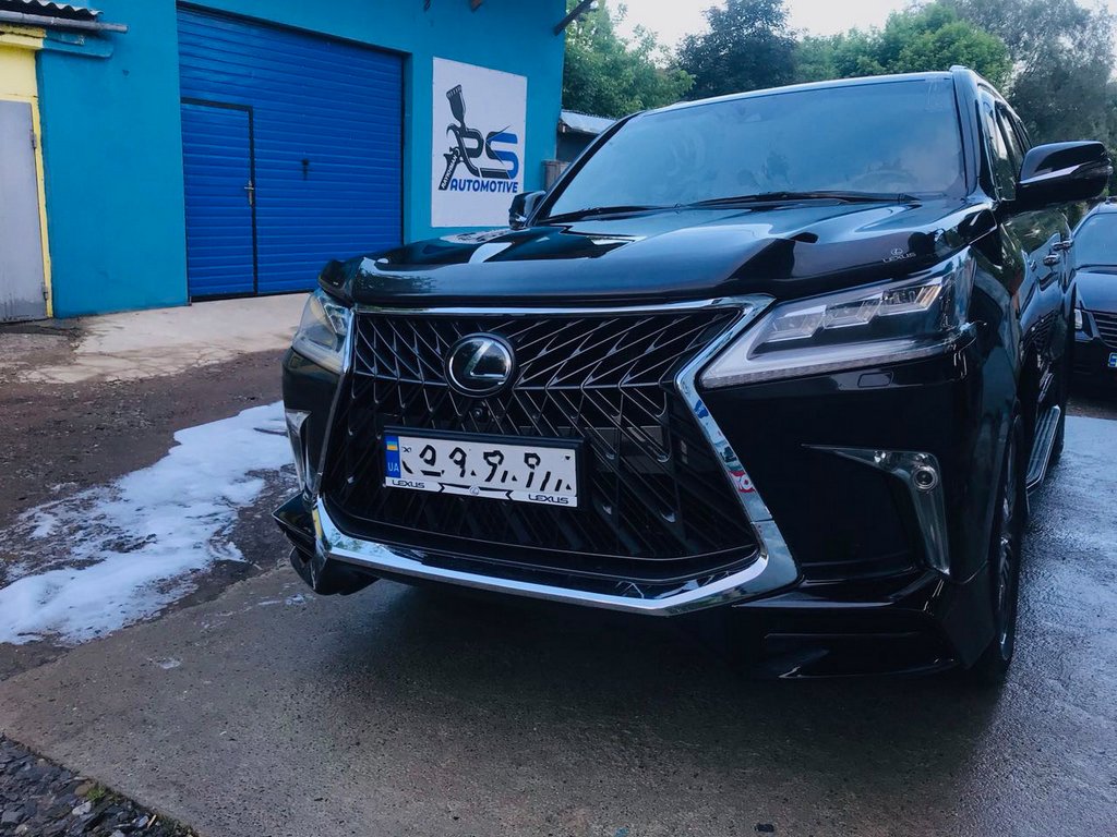 Комплект обвісів (TRD Sport 2017-2020) Чорний колір для Lexus LX570/450d