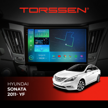 Штатна магнітола Torssen 2K Hyundai Sonata 11- YF FL9 4+64Gb 4G Carplay DSP