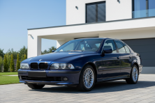 Ніздрі 1-Bar (2000-2003, чорний глянець) BMW 5 серія E39 1996-2003 рр.