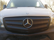 Зимова накладка на решітку V2 (2013↗) Матова Mercedes Sprinter W906 2006-2018 рр.