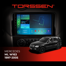 Штатна магнітола Torssen Mercedes ML W163 1997-2005 F9432 4G Carplay DSP
