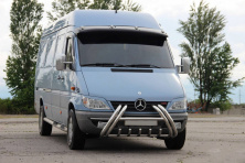 Кенгурятник Kelebek WT011 (нерж.) 2000-2006 Mercedes Sprinter W901/902/903/904/905 1995-2006 рр.