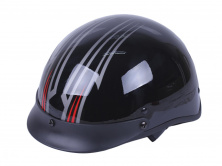 Шолом-каска (чорний глянсовий, size L) MD-513 AMG