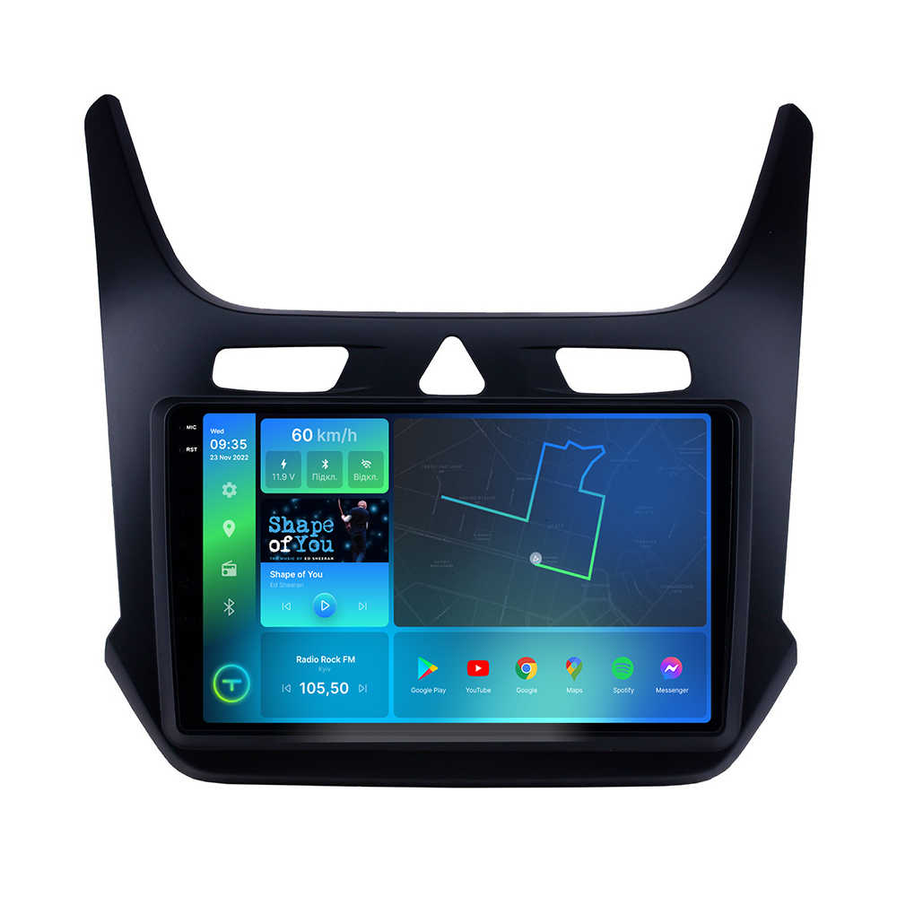 Штатна магнітола Torssen 2K Chevrolet Cobalt/Ravon R4 F98256 4G Carplay DSP