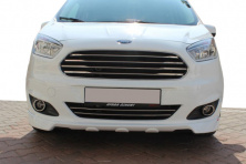 Передня накладка (2014-2017, під фарбування) для Ford Courier рр