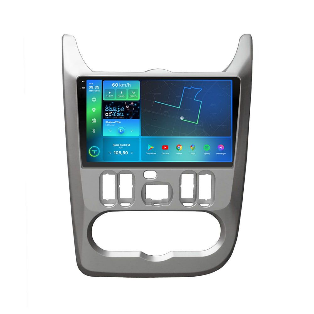 Штатна магнітола Torssen Renault Sandero/Duster 07-09 F9232 4G Carplay DSP