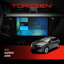 Штатна магнітола Torssen 2K Kia K2/Rio 19- F96128 4G Carplay DSP