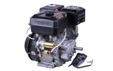 Двигатель м/б 194FE (22Hp) (полный комплект) (с понижающим редуктором 1/2) (вал Ø 25мм, под шпонку) нового образца с електростартером AMG
