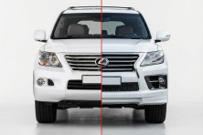 Комплект рестайлінгу авто 2008-2012 на 2012-2016 F-Sport для Lexus LX570/450d 2008-2022 рр