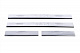 Накладка на пороги Carmos (нерж) V-1 2 накладки, з написом V-1 для Mazda 3 2003-2009 рр