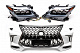 Комплект міні-рестайлінгу з моделі 2008-2015 на TRD Sport (бампер, фари) для Lexus LX570/450d
